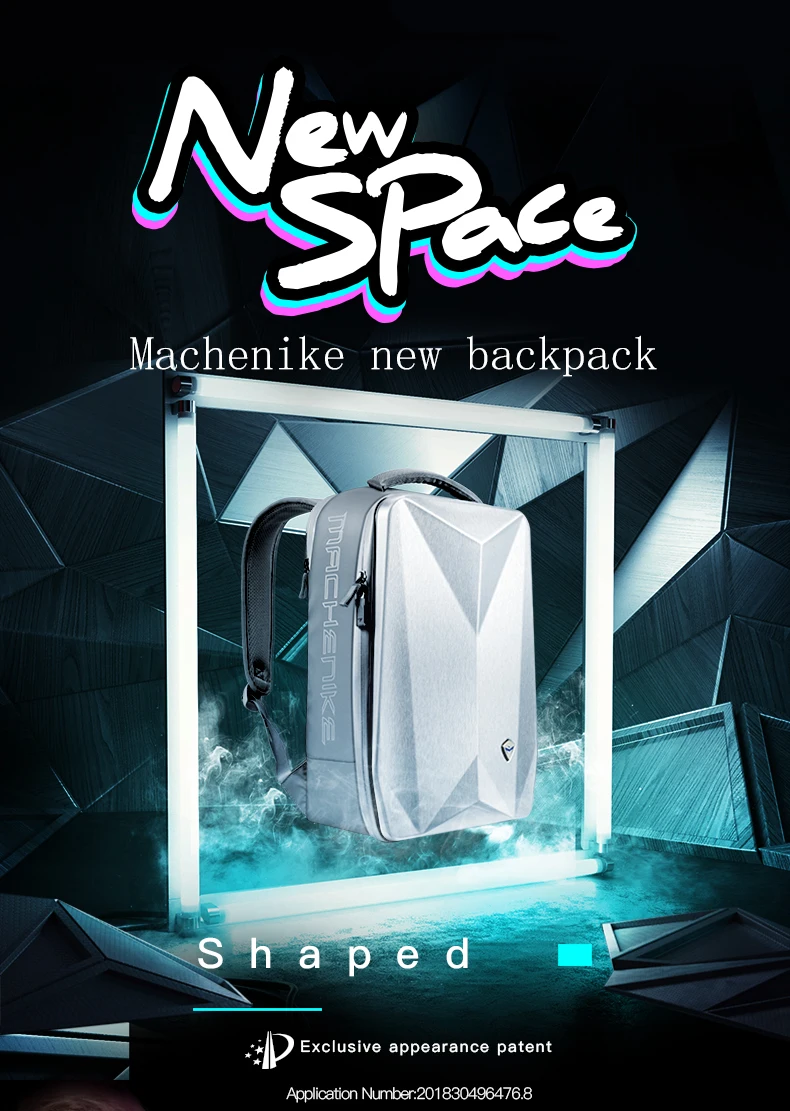 MACHENIKE waterproof laptop bag backpack 15.6-17.3 inch notebook 15-17 inch computer bag USB for Dell ASUS backpack