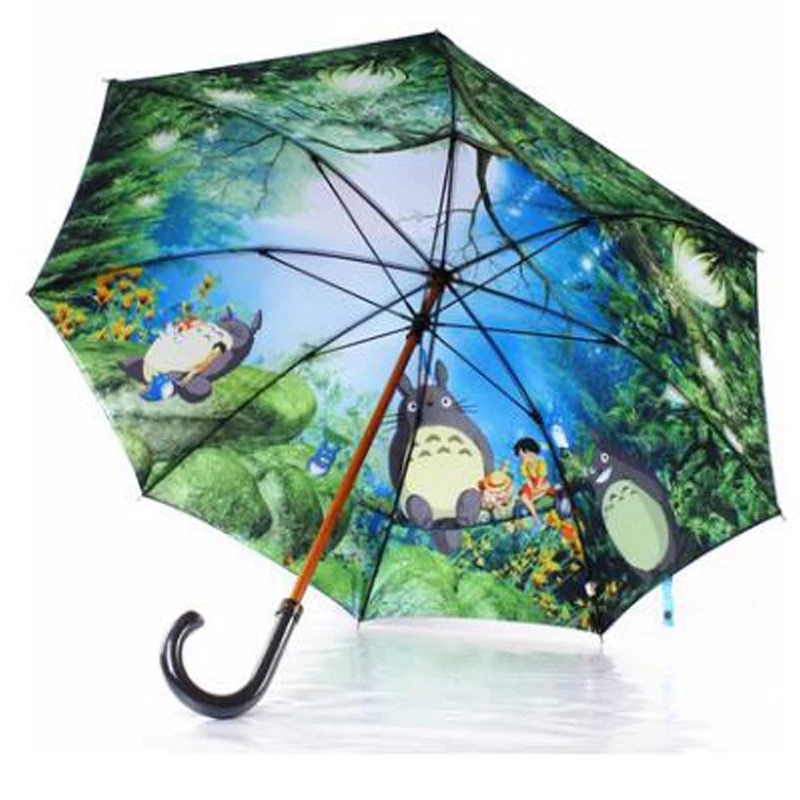 Wooden sticks double troyers straight umbrella foreign trade awning sunny umb-34 | Дом и сад