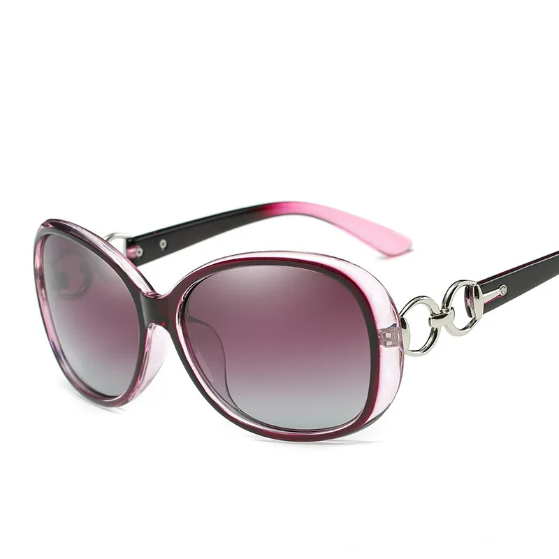 Женские солнцезащитные очки в винтажном стиле брендовые дизайнерские черные UV400