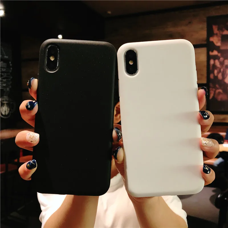 Силиконовый чехол для телефона Kerzzil карамельный цвет TPU iPhone 7 Plus 8 6 S X 10