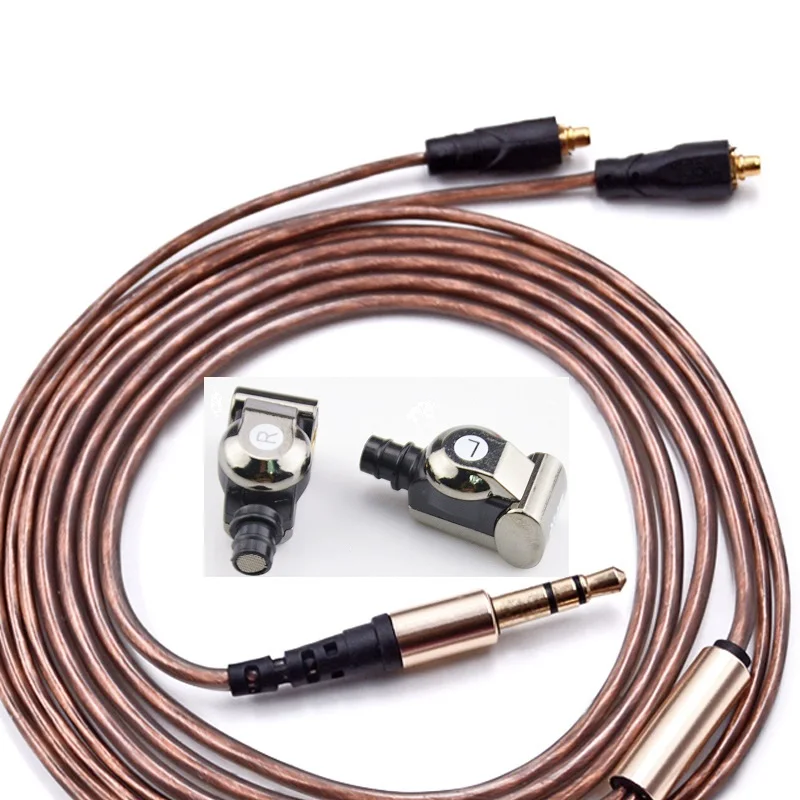 SENFER XBA 6в1 1DD+ 2BA Hybrid 3 привод наушники в ухо DJ HIFI Earplhone Monitor IEM с интерфейсом MMCX K3003 SE846 A5 A3