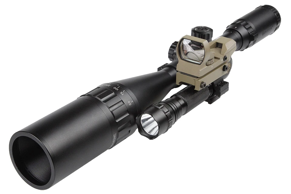 Marcool EST 4-16X50 AOIRGBL luneta para rifle Red Dot Airsoft Air Rifle оптика пистолеты телескопический прицел цель Охота