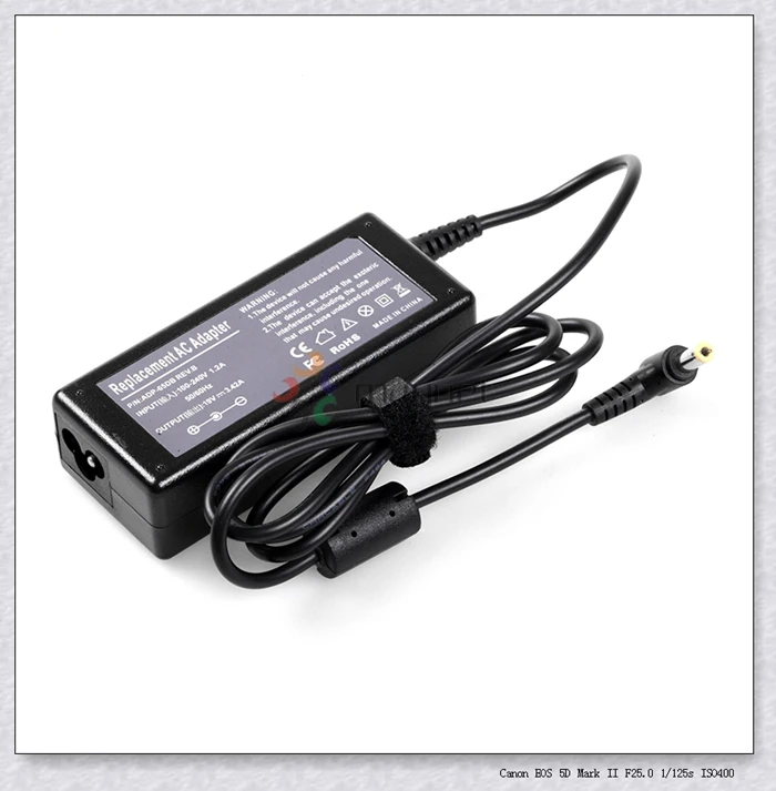 19V 3.42A 65W ноутбук адаптер переменного тока зарядное устройство для Lenovo Thinkpad IdeaPad Z60