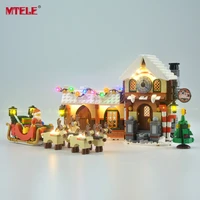mtele led light kit for 10245 santas workshops christmas gift not include the model
