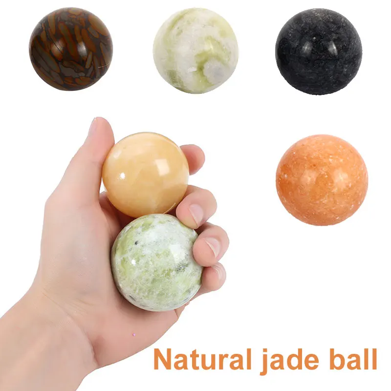Мяч для рук 5 см шарики человеческого тела baoding Сфера камень ремесла красивая