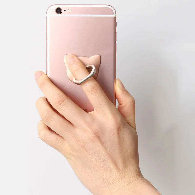 Универсальный телефон палец кольцо держатель 360 градусов подставка для samsung Xiaomi