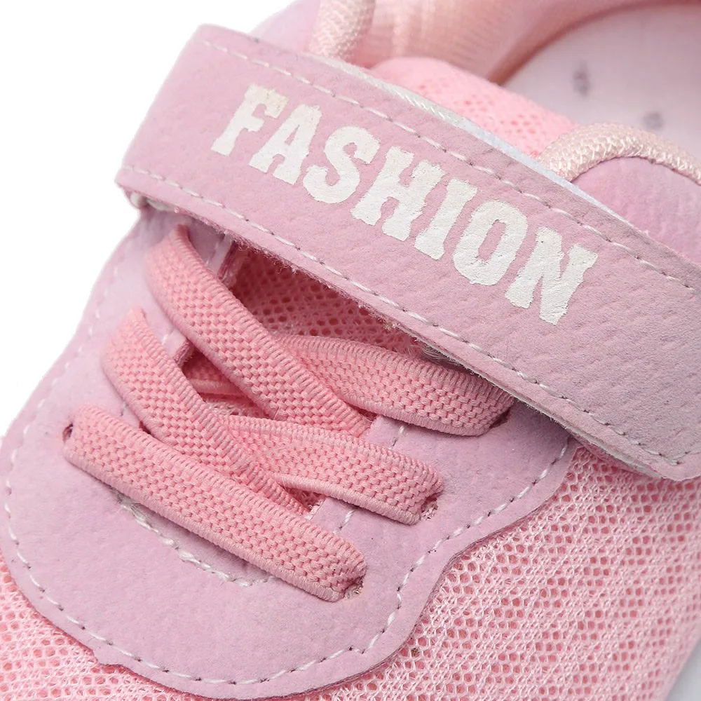 Kid Baby Boys Girls Letter Sport Running Breathable Mesh Sneaker Casual Shoes | Детская одежда и обувь