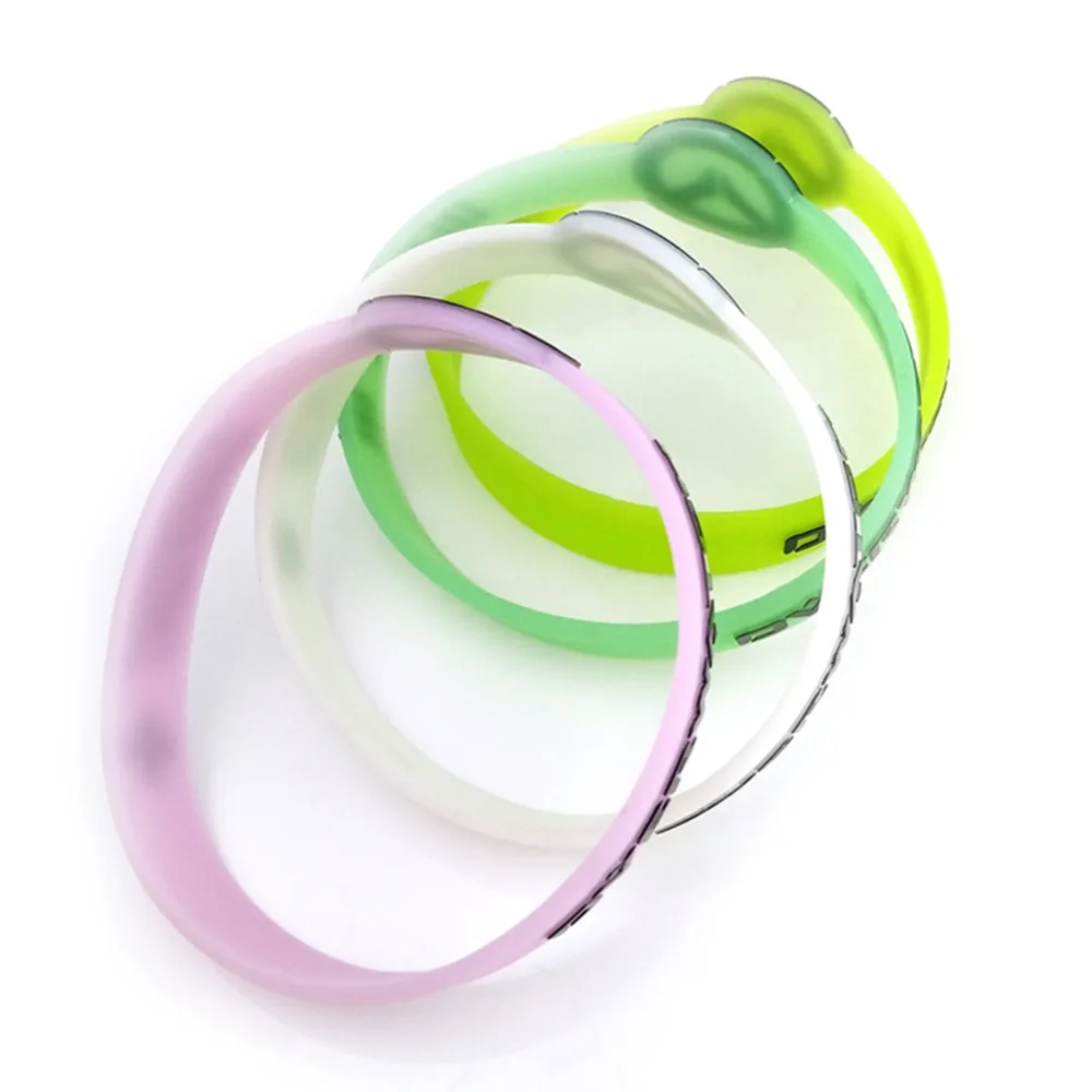 2018 Retail Luminous Never Give Up Wristband Silicone bracelets Glow in the Dark Encourage You and Me Gift to Friends | Украшения и