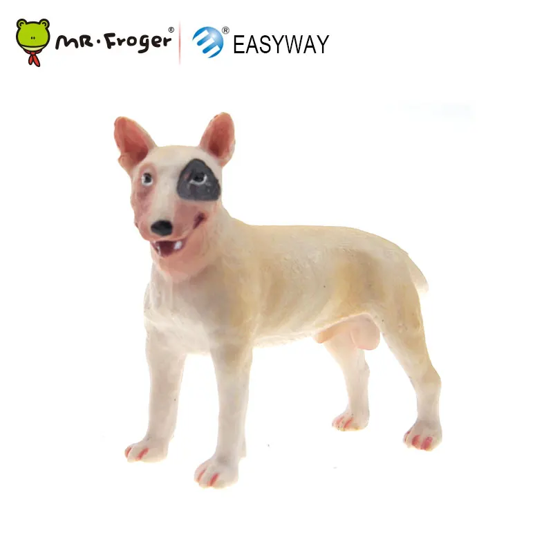 EASYWAY бультерьер игрушки для детей фигурки животных модель собаки моделирование