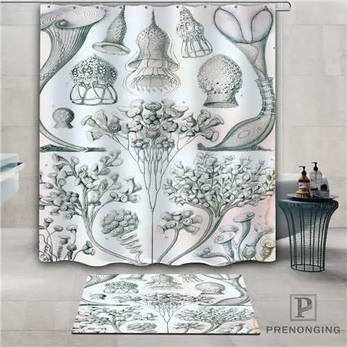 На заказ Haeckel Acephala (1) водонепроницаемый занавеска для душа коврик дома ванной