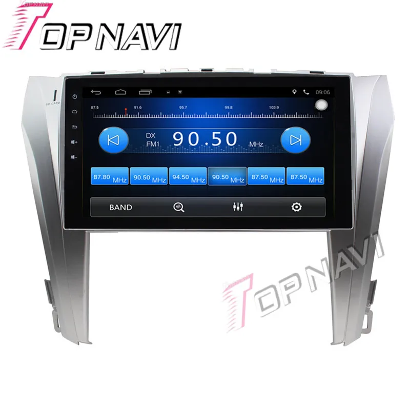 Topnavi 10 1 ''четырехъядерный Android 6 0 Автомобильный GPS-навигатор для TOYOTA Camry 2015