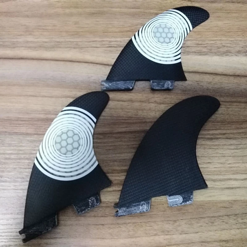 Surf Fcs ii плавник с Сотами Carbon G5 доска для серфинга плавники quillas 3 шт./компл. aletas