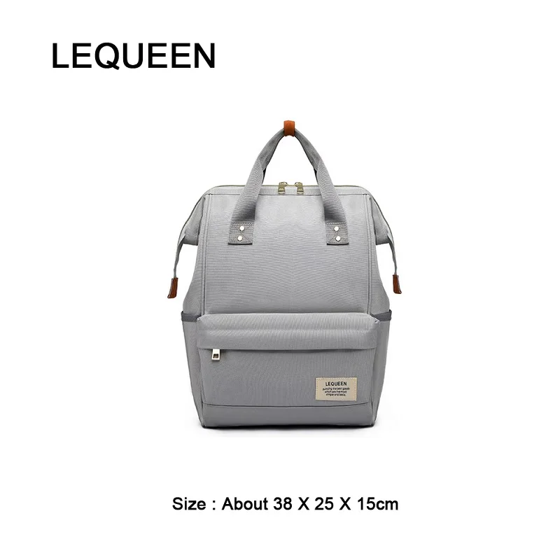 278356.01 LEQUEEN модная сумка для подгузников для мам, сумка для подгузников, Большая вместительная сумка для подгузников, рюкзак для путешествий, сумка для ухода за ребенком, bolsa materni - Цвет: 278356.01