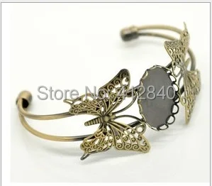 20 шт. оптовая продажа античная бронза 18*25 мм кружевной кабошон оформление