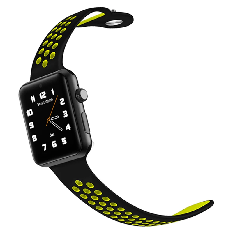 Sowmow dm09 плюс Bluetooth Смарт часы для IOS Android-смартфон полый ремень mtk2502c SmartWatch sim-карты
