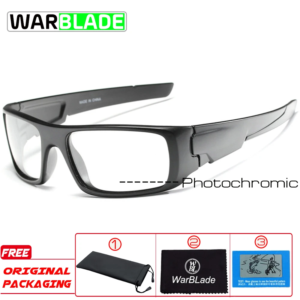 Фотохромные очки для езды на велосипеде WarBLade велосипедные MTB солнцезащитные