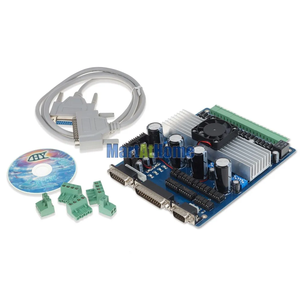 CNC 4 оси TB6560 шаговый двигатель драйвер платы 12 36V 1 5 3A Регулируемый Mach3 # SM395 @ SD|board