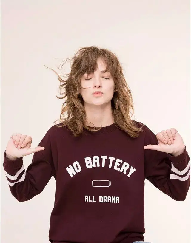 БЕЗ БАТАРЕИ Основные Пота Костюмы Европейский Стиль Каваи Письма Печати