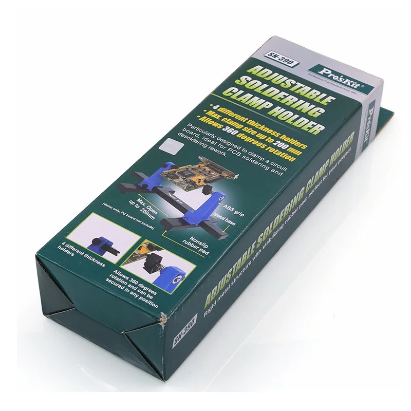 

Pro'skit SN-390 Adjustable Soldering Clamp Holder Soldering Iron Stander Soldering Helping Third Hand