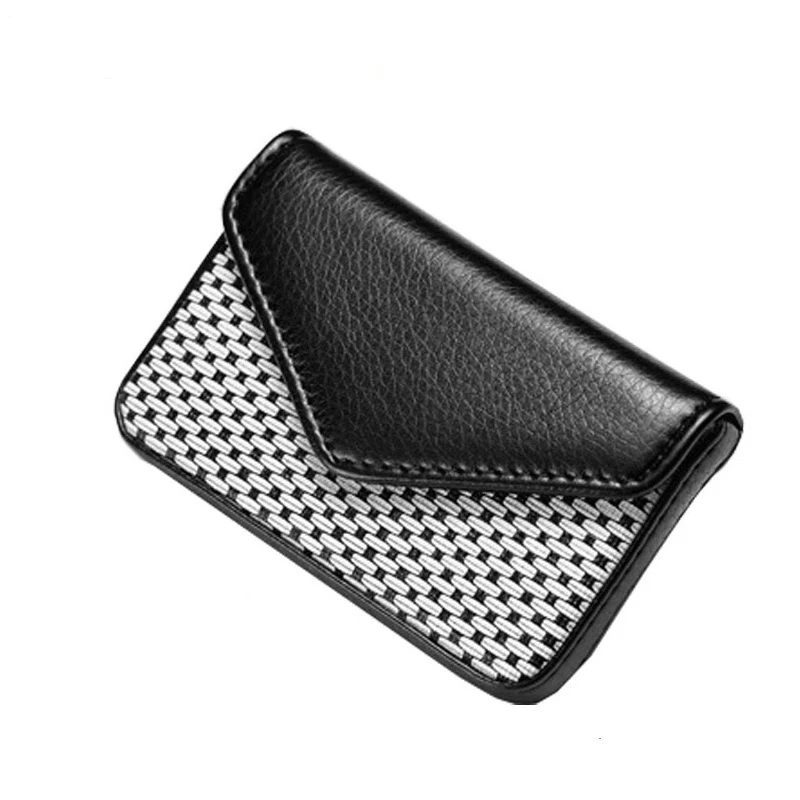 Оптовая продажа визитница из искусственной кожи для женщин держатель банковских