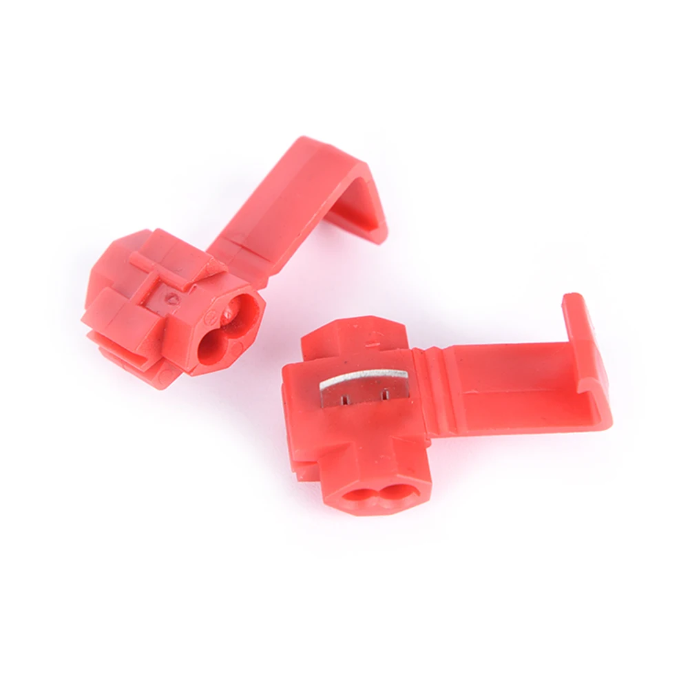 50PCS Lock Quick Splice Crimp Terminal 22-18 AWG Wire Connector For | Обустройство дома