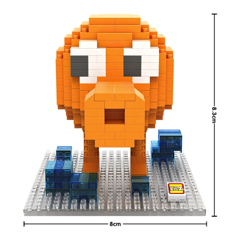 LOZ фильм пиксели фигурка строительные блоки игрушка Pacman Pac человек орангутан