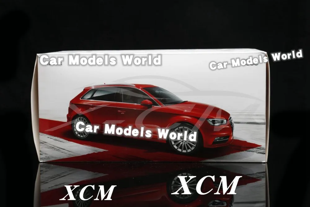 Литья под давлением модели автомобиля для A3 Sportback 1:18(красный)+ небольшой подарок