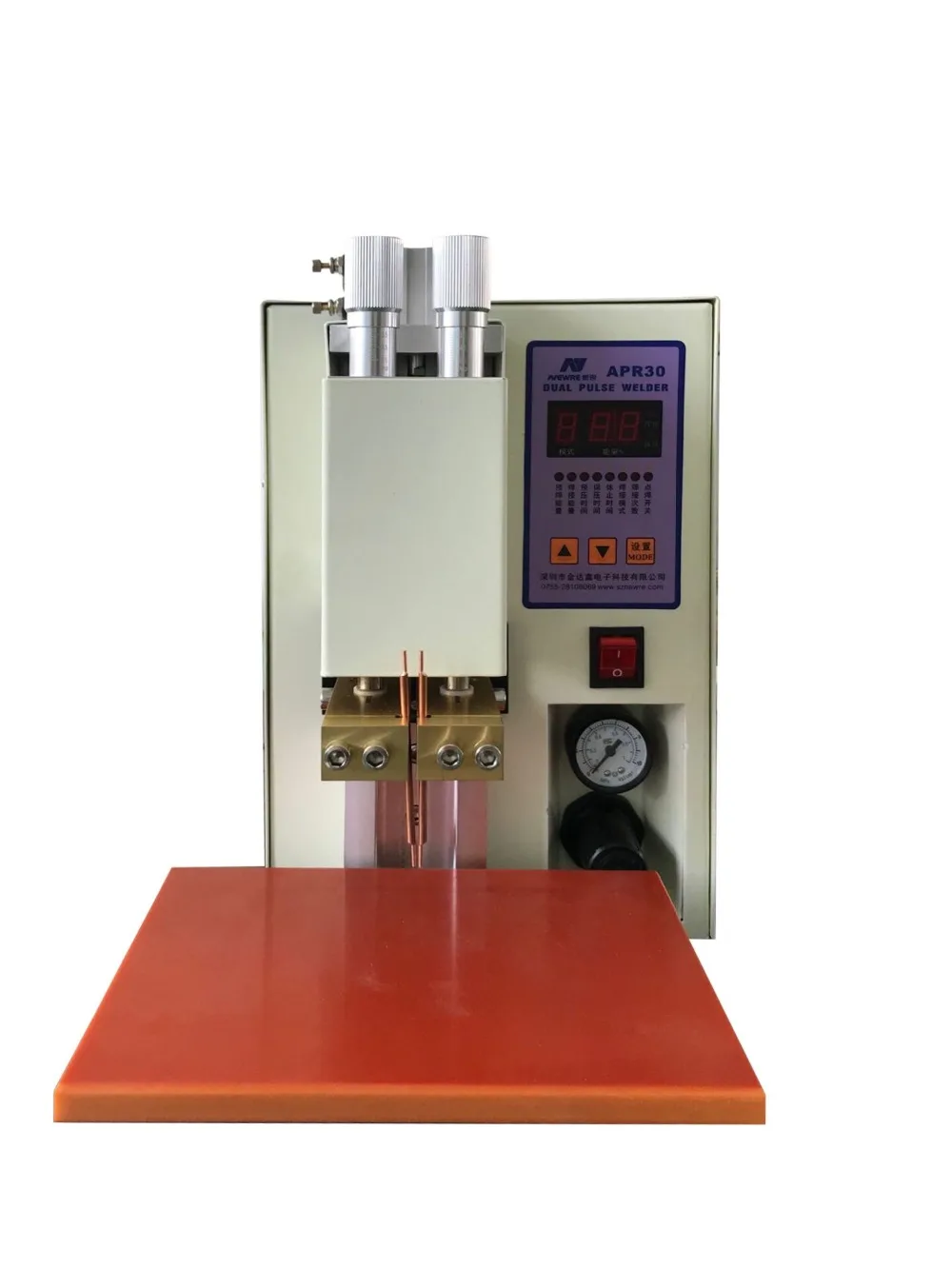 Супер микрокомпьютер двойной импульсный пневматический точечный сварщик