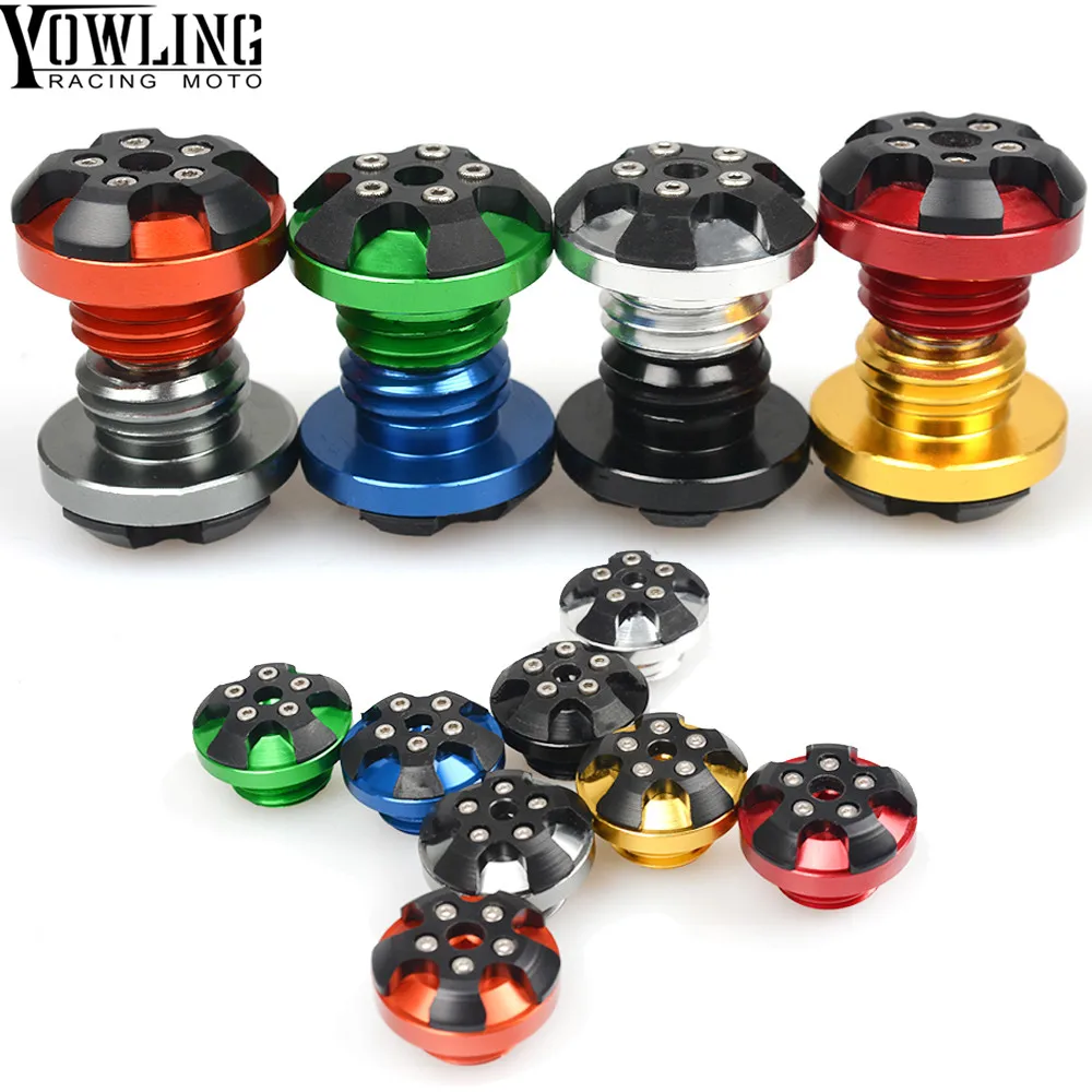 

M19*2.5 Engine Oil Cap motorbike Filler Cover Screw for Kawasaki Ninja 250 SL ER-6f ER6N ER-4f Ninja 400 Z1000 Z1000SX 2014-2016