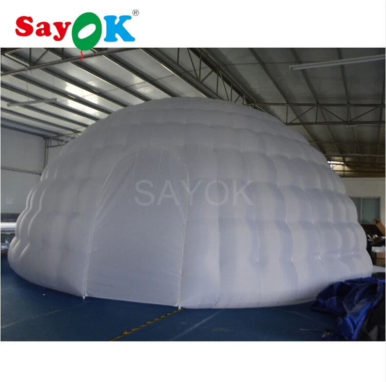 8 м большой надувной купол палатки Надувные Igloo палатки надувные вечерние палатки надувные события Свадебные Палатки