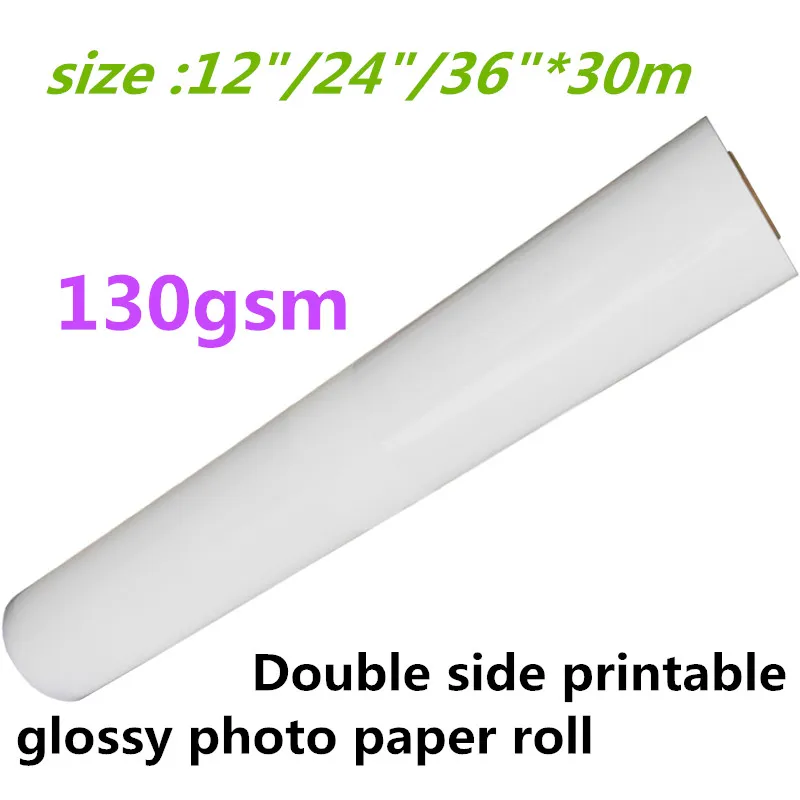 Высококачественная Двусторонняя глянцевая струйная фотобумага для печати 130 г