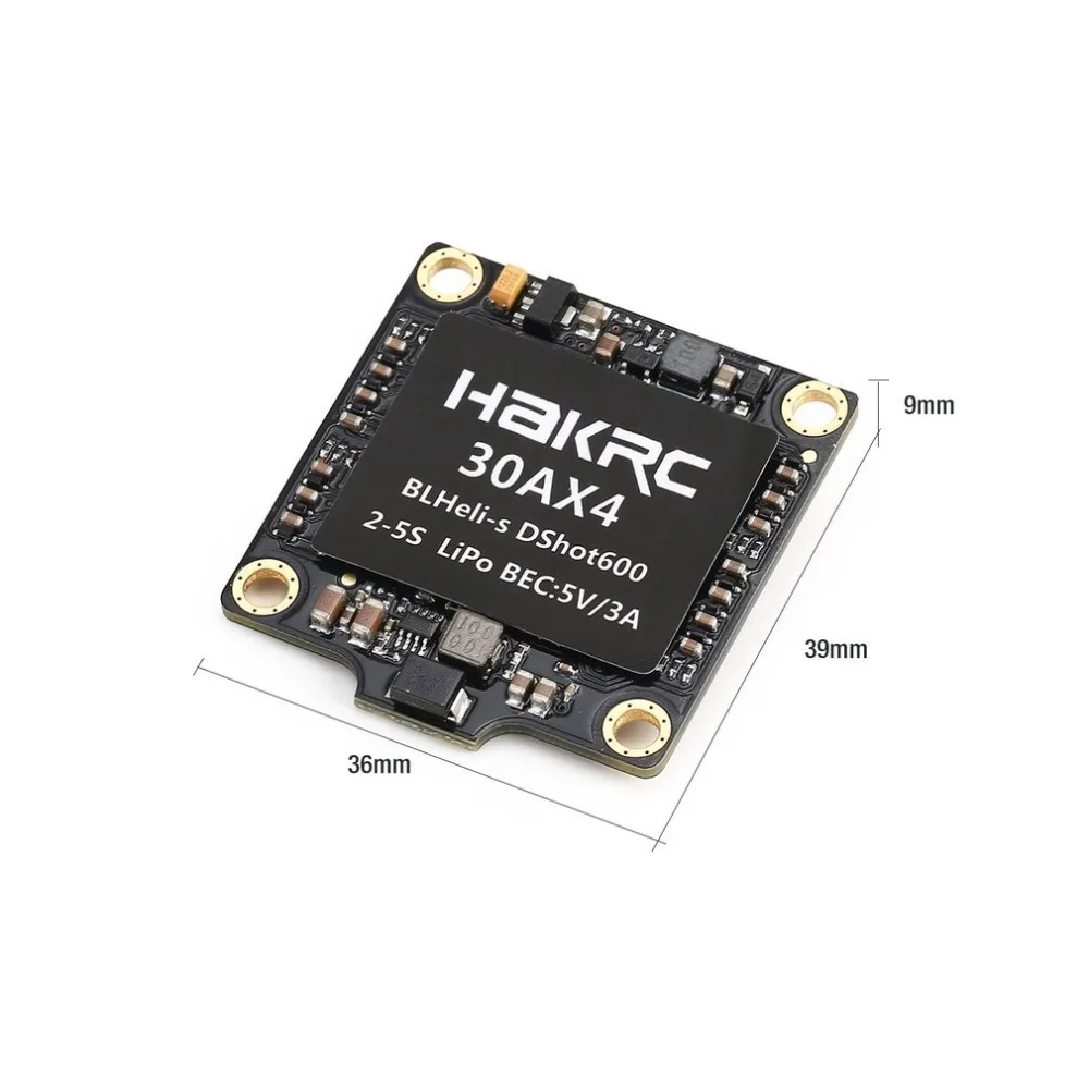 Контроллер скорости blheli _ s/Dshot150/300/600 ESC 30 А 4 в 1 | Игрушки и хобби