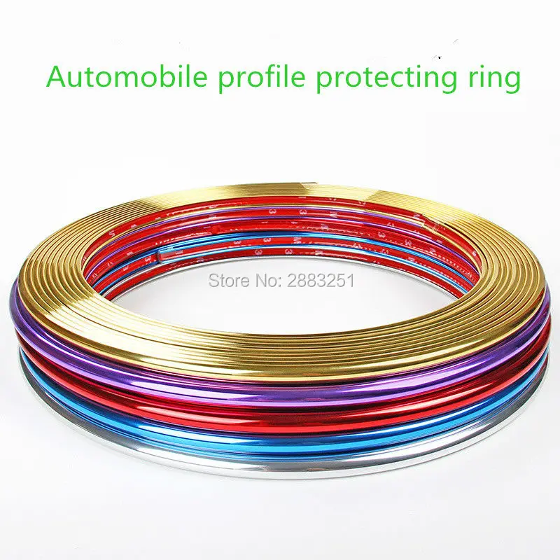 

8m car accessories chrome protection wheel Rim light frame decoration for SUZUKI vitara swift sx4 jimny grand samurai styling