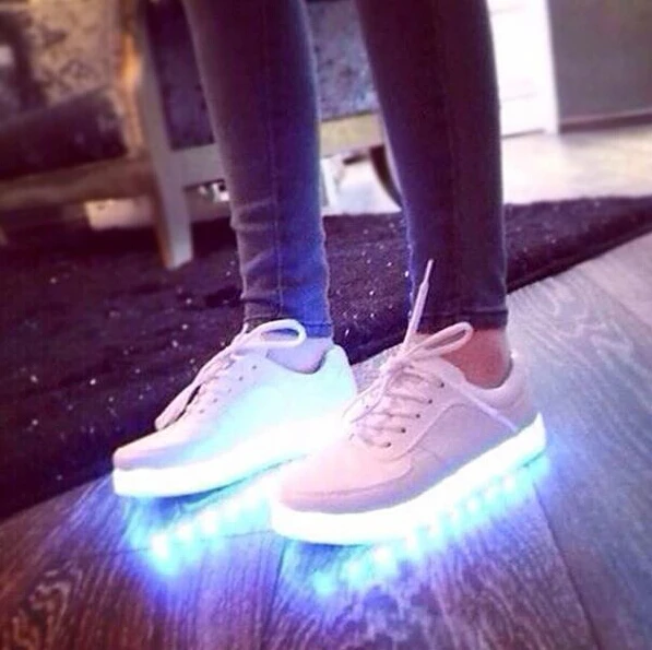 LED luminous shoes men women fashion sneakers USB charging light up for adults colorful glowing leisure flat DS66|sneaker drawing|sneaker