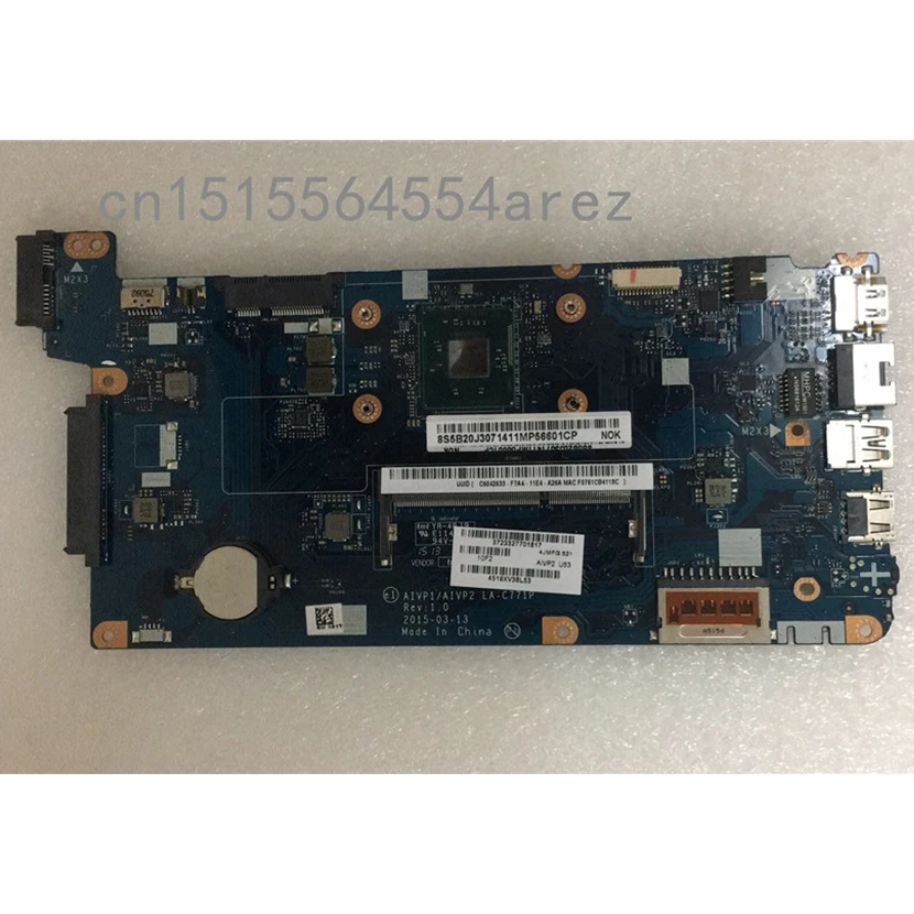 Ноутбук lenovo ideapad 100-15IBY Материнская плата N3540 LA-C771P 5B20J30714