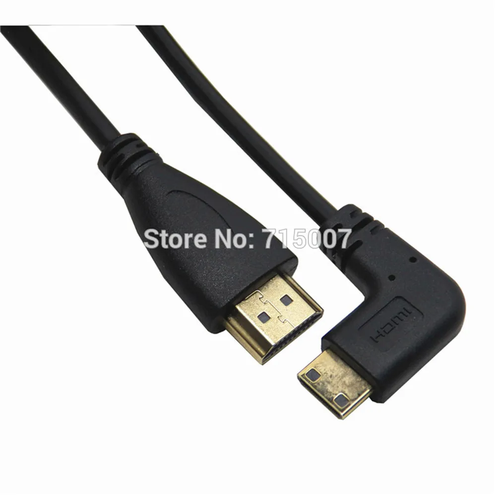 Совместимому с HDMI мужчина к Mini витая пружина спиральный кабель V1.4 3D Объективы для