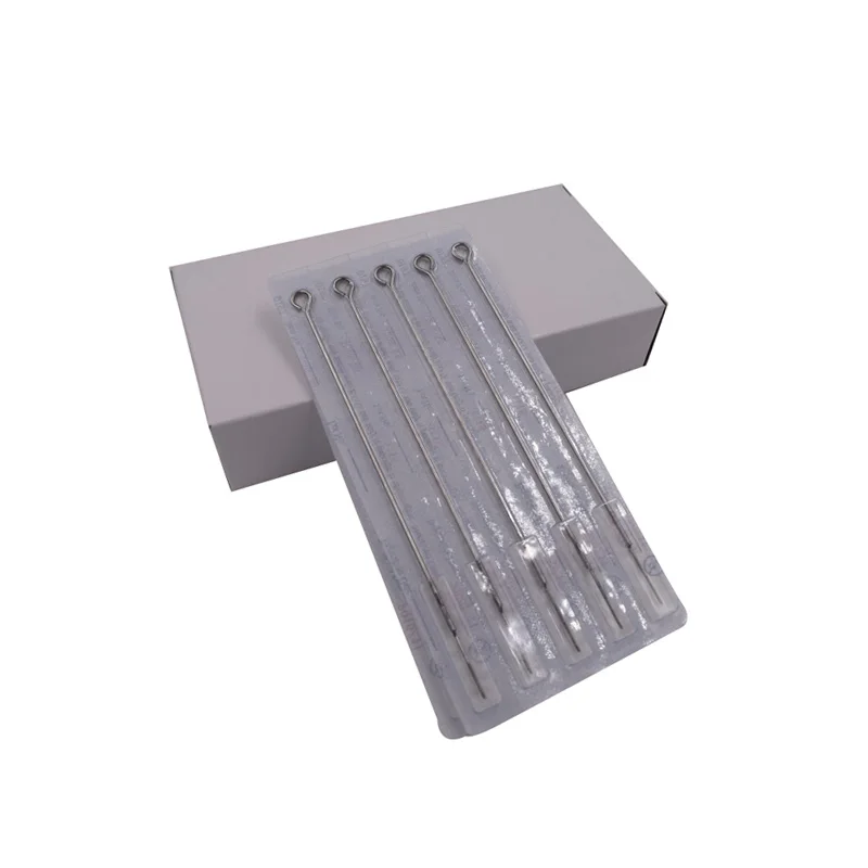 

Tattoo needle 5RS 15pcs Mixed Assorted Sterilized Tattoo Needles Round Liner 5RS for tattoo machine gun grip tip