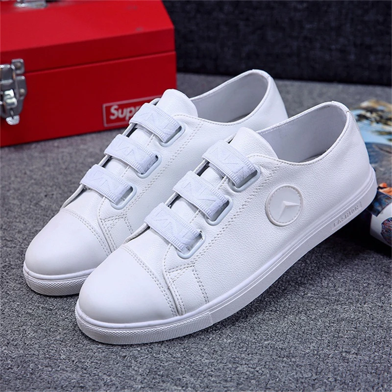 2019 men's hot new leather outdoor adult sports shoes soft breathable lightweight wild Skateboarding shoe erkek ayakkabi BZ-032 | Спорт и