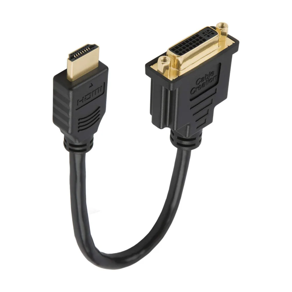 Кабель HDMI-DVI двунаправленный адаптер HDMI Male-DVI(24 + 5) Female 1080P 3D совместимый с HDTV PS4 ПК |