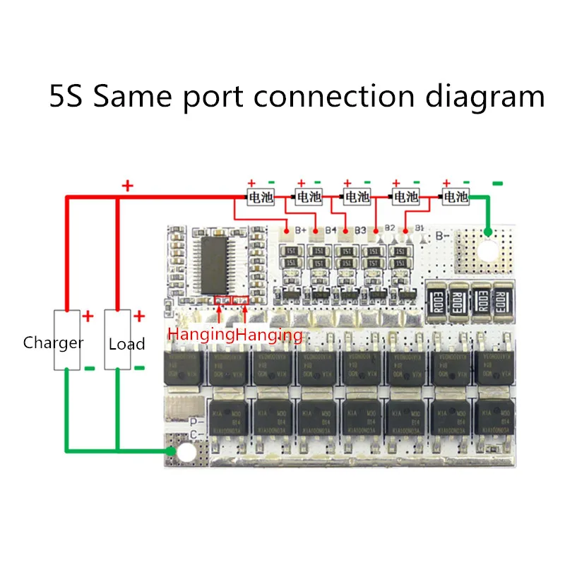 Защитная печатная плата 3S 100A BMS устройство для защиты литий ионных тройных