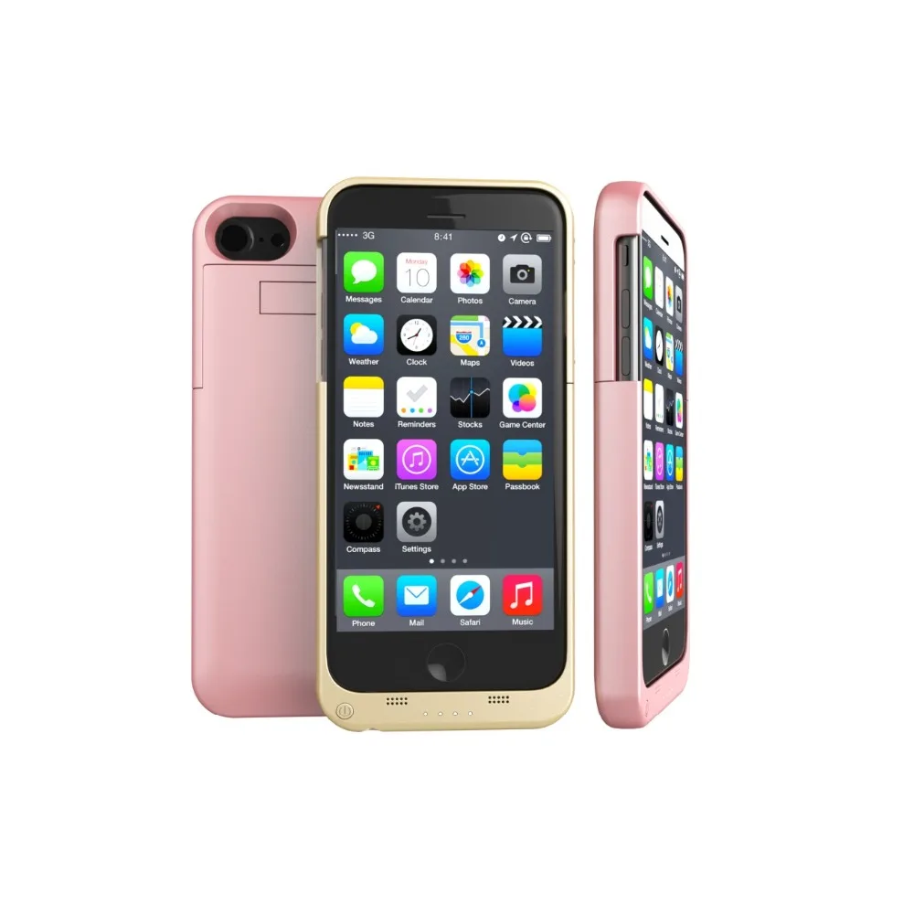 Новейший чехол с зарядным устройством для iPhone 6 6s 7 plus со встроенным магнитом
