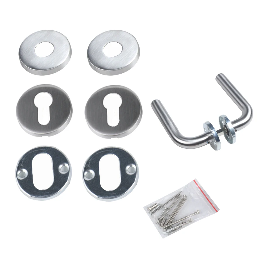 Дверная ручка из нержавеющей стали дверная ручка для межкомнатной двери рычаг матовый Бытовые аксессуары входные ворота рычаг Ручка для спальни