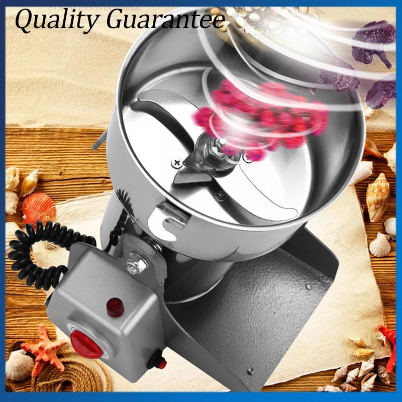 Grãos de Café Moinho de Cereais Erva Elétrica Grão Moedor pó Máquina Farinha 800g 220 v 50 hz