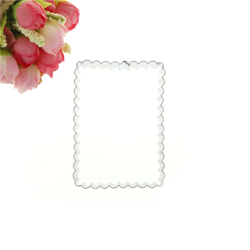 1 шт. маленькие прямоугольные подносы форма для рождественского печенья кухонная