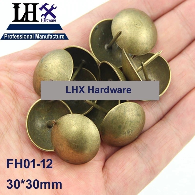 20 шт. бронза лак для ногтей шкатулка драгоценностей корпусной мебели 30*30 мм