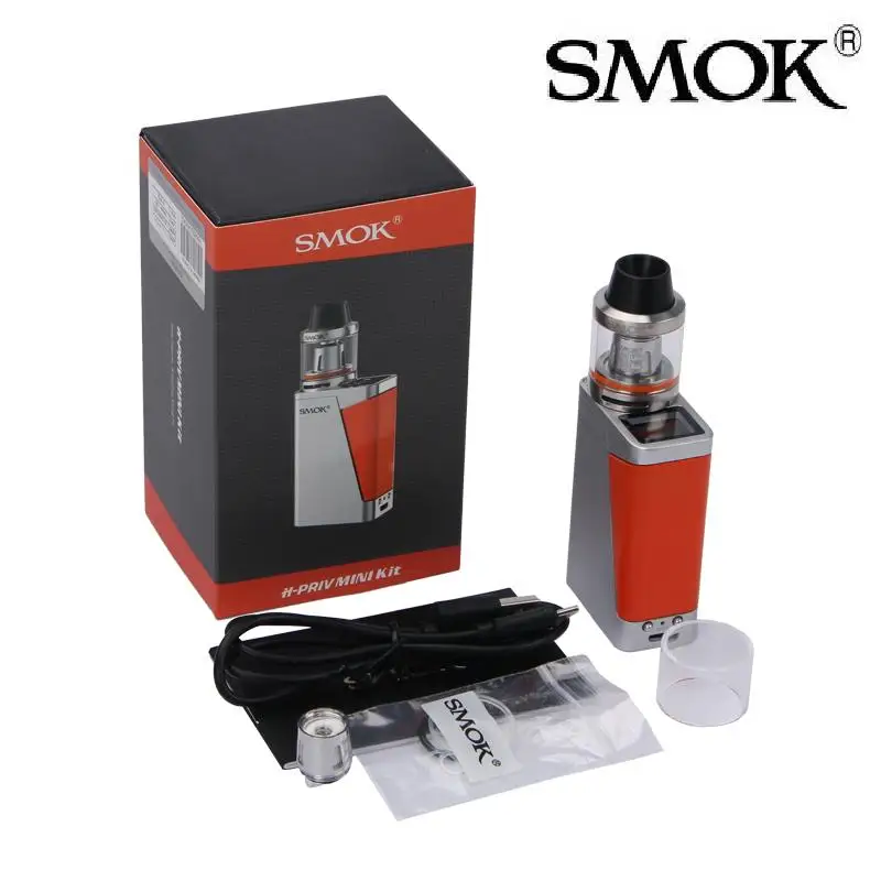 100% оригинал Новое поступление 1650 мАч 50 Вт SMOK H-PRIV Mini e-сигарета стартовый набор с 3 5