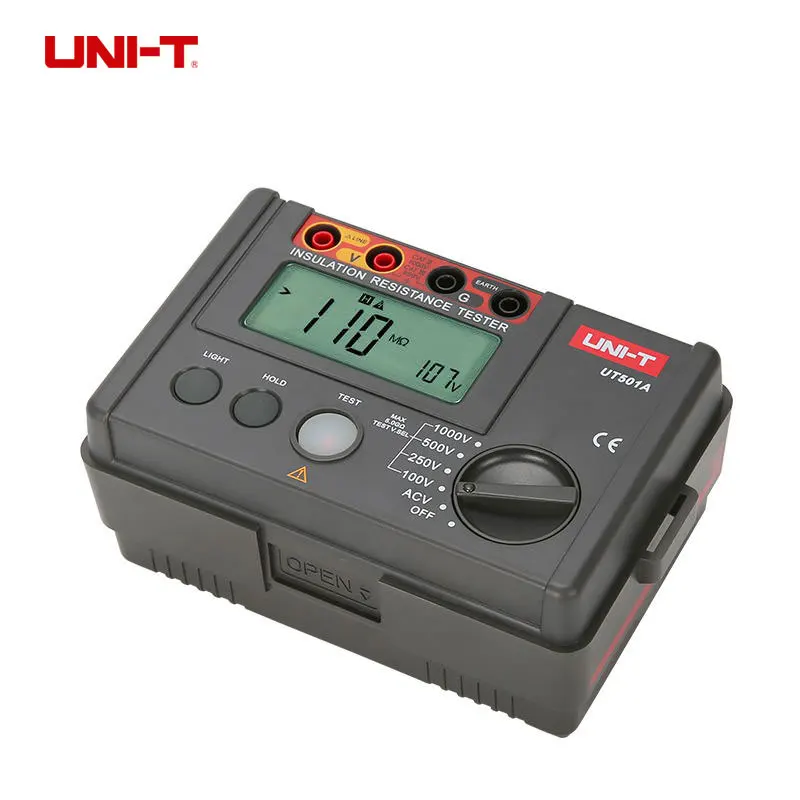 UNI T UT501A измерители сопротивления изоляции Автоматический диапазон Lcd подсветка