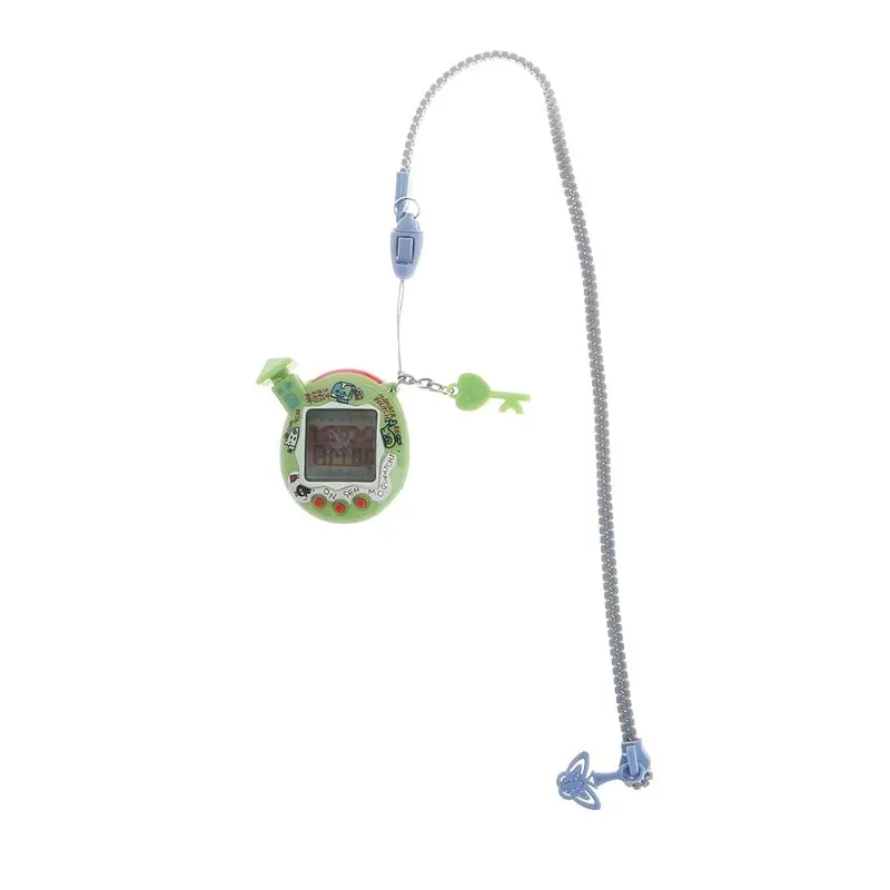 OOTDTY lcd Cyber Virtual Digital Pet электронная игровая машина с застежкой молнией для детей и
