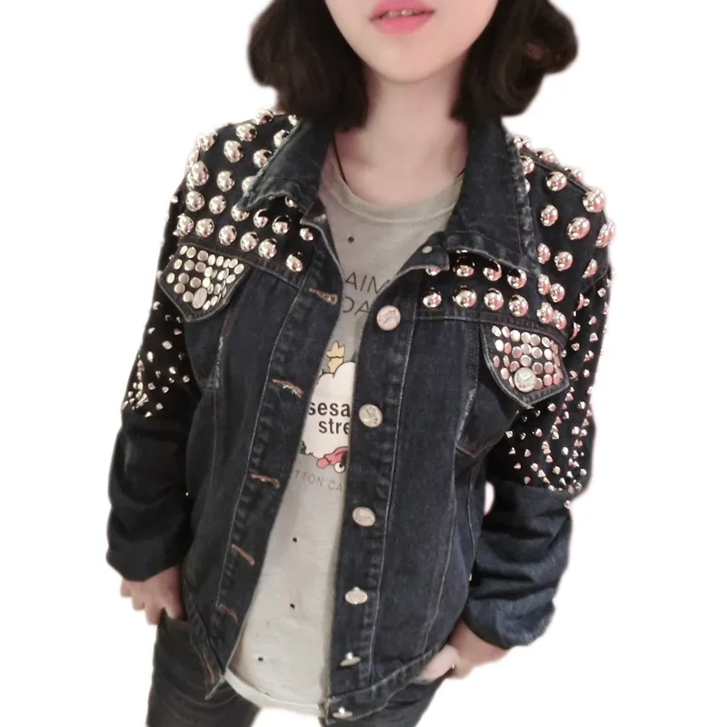 Летняя женская куртка европейская американская рок н Рол панк ручная работа