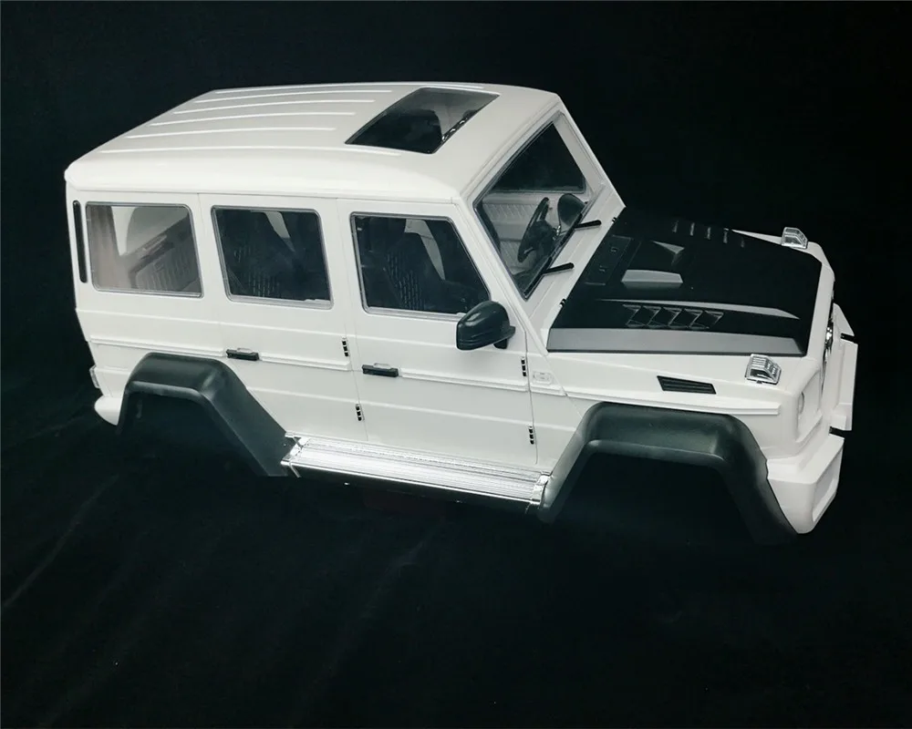 Новинка 1/10 колесная база 313 мм гусеничный автомобиль Rock RC Жесткий Пластиковый